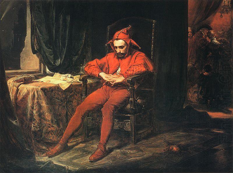 Stanczyk during a Ball at the Court of Queen Bona after the Loss of Smolensk, Jan Matejko